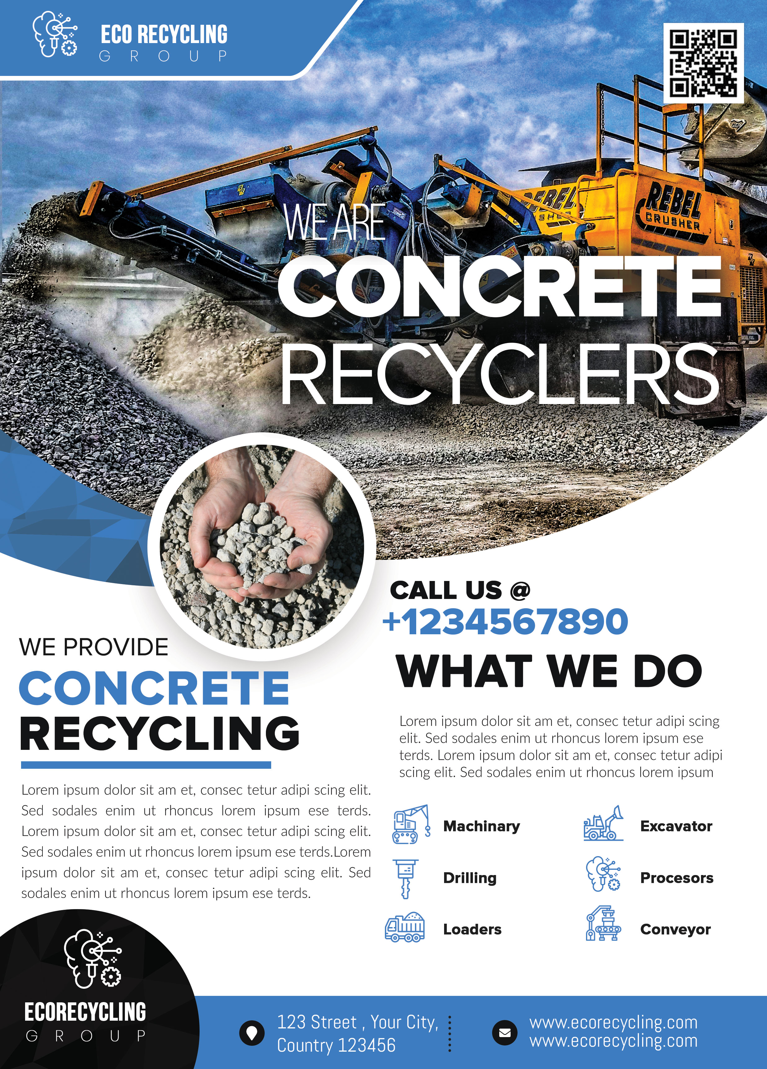 Brochure Design entry 1708351 submitted by saima4583 to the Brochure Design for Eco Recycling Group run by cbullington