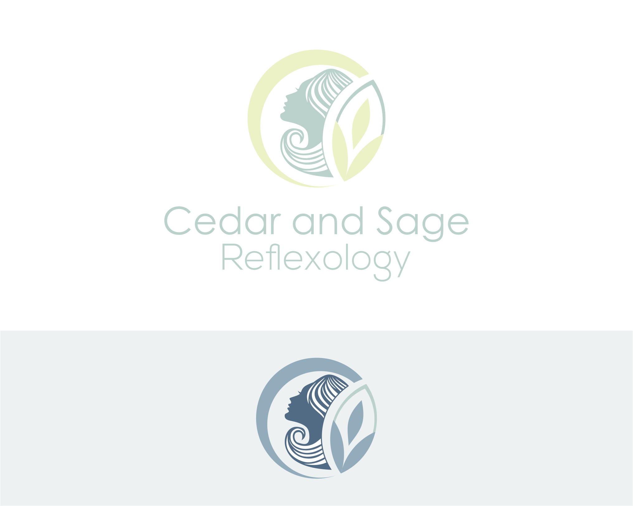 Logo Design entry 1708386 submitted by Tachibana Marika to the Logo Design for Cedar and Sage Reflexology  run by karifisk