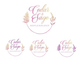 Logo Design entry 1708413 submitted by JBsign to the Logo Design for Cedar and Sage Reflexology  run by karifisk