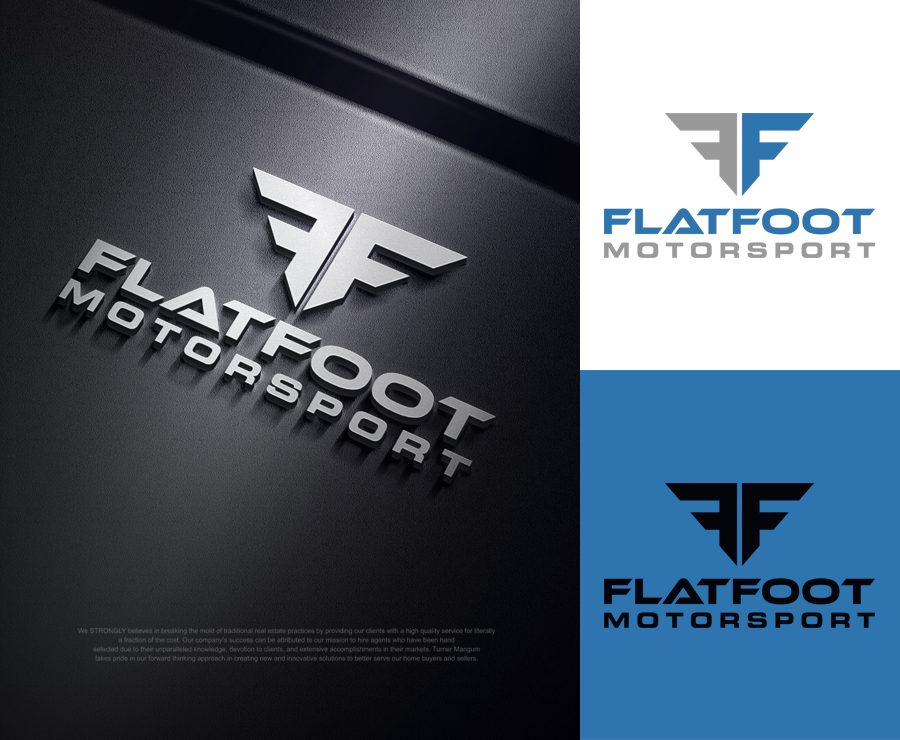 Logo Design entry 1709809 submitted by logo037 to the Logo Design for Flatfoot Motorsport run by Flatfoot