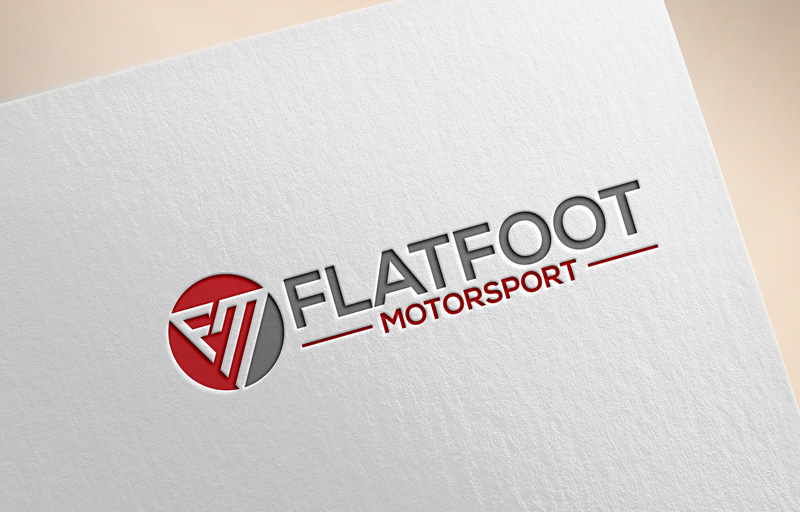 Logo Design entry 1709810 submitted by Sa_Shamjet to the Logo Design for Flatfoot Motorsport run by Flatfoot