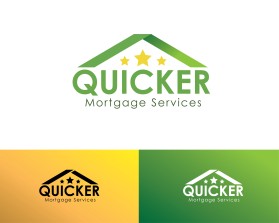 Logo Design entry 1709969 submitted by sumurdiladang to the Logo Design for Quicker Mortgage Services run by irongersten