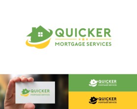 Logo Design Entry 1709973 submitted by sumurdiladang to the contest for Quicker Mortgage Services run by irongersten
