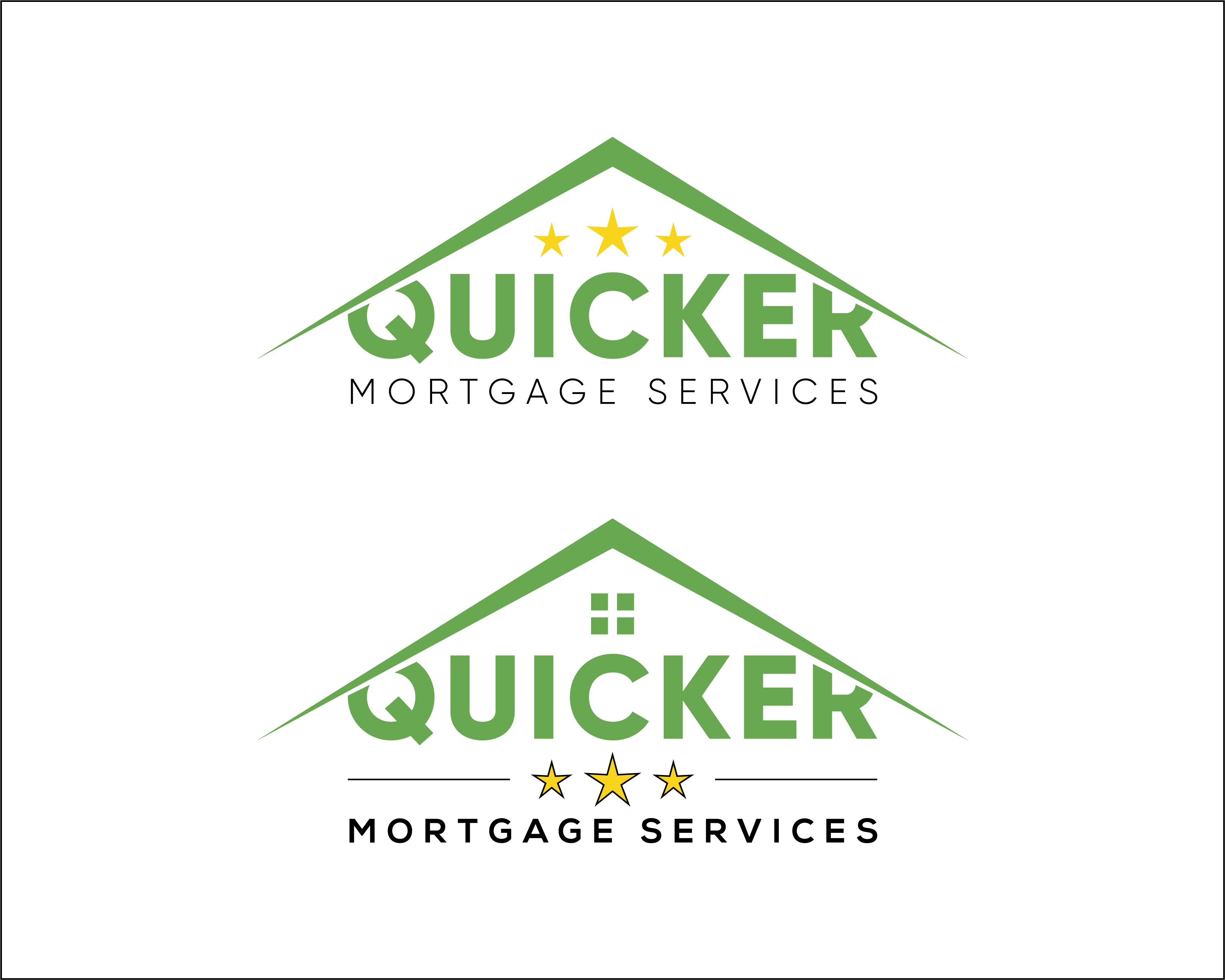 Logo Design entry 1709993 submitted by armanks to the Logo Design for Quicker Mortgage Services run by irongersten