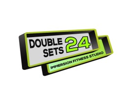 Logo Design entry 1711434 submitted by nobinnbn to the Logo Design for Double Sets 24 run by Thejaredcaplan