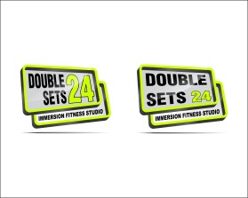 Another design by armanks submitted to the Logo Design for Double Sets 24 by Thejaredcaplan