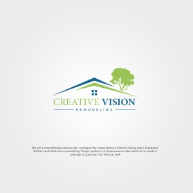 Logo Design Entry 1711549 submitted by MartenVisser to the contest for Creative Vision Remodeling  run by Crv777