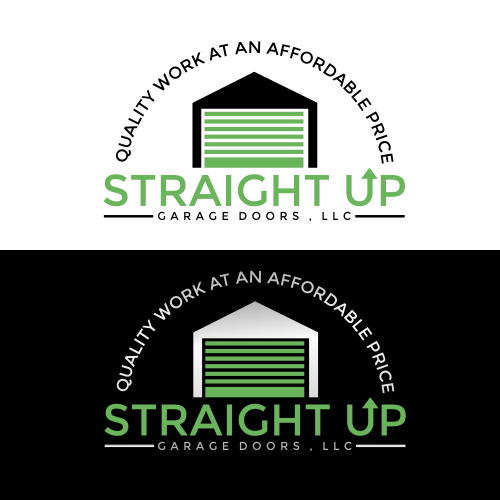 Logo Design entry 1711570 submitted by balsh to the Logo Design for Straight Up Garage Doors, LLC run by straightupgaragedoors
