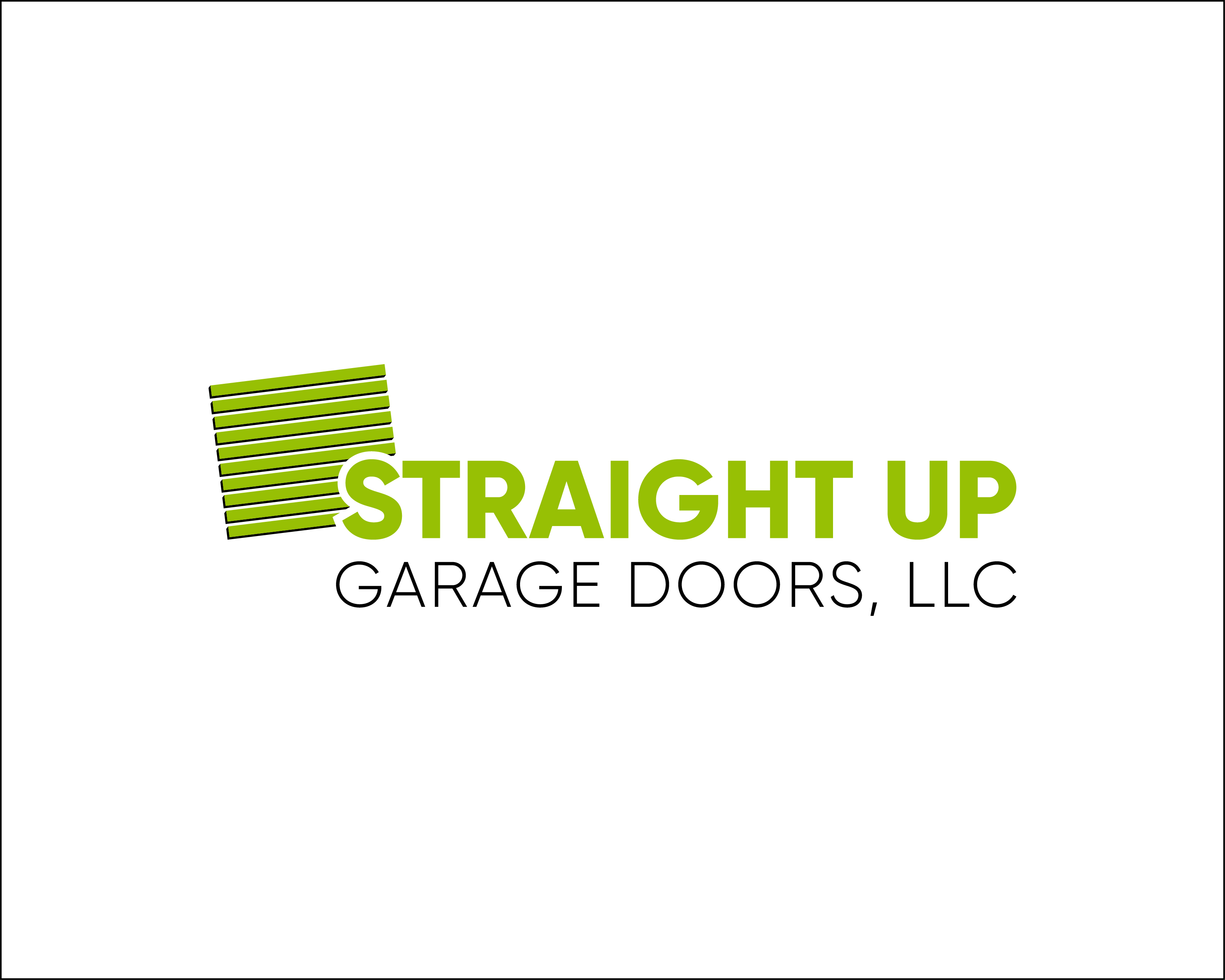 Logo Design entry 1711577 submitted by armanks to the Logo Design for Straight Up Garage Doors, LLC run by straightupgaragedoors