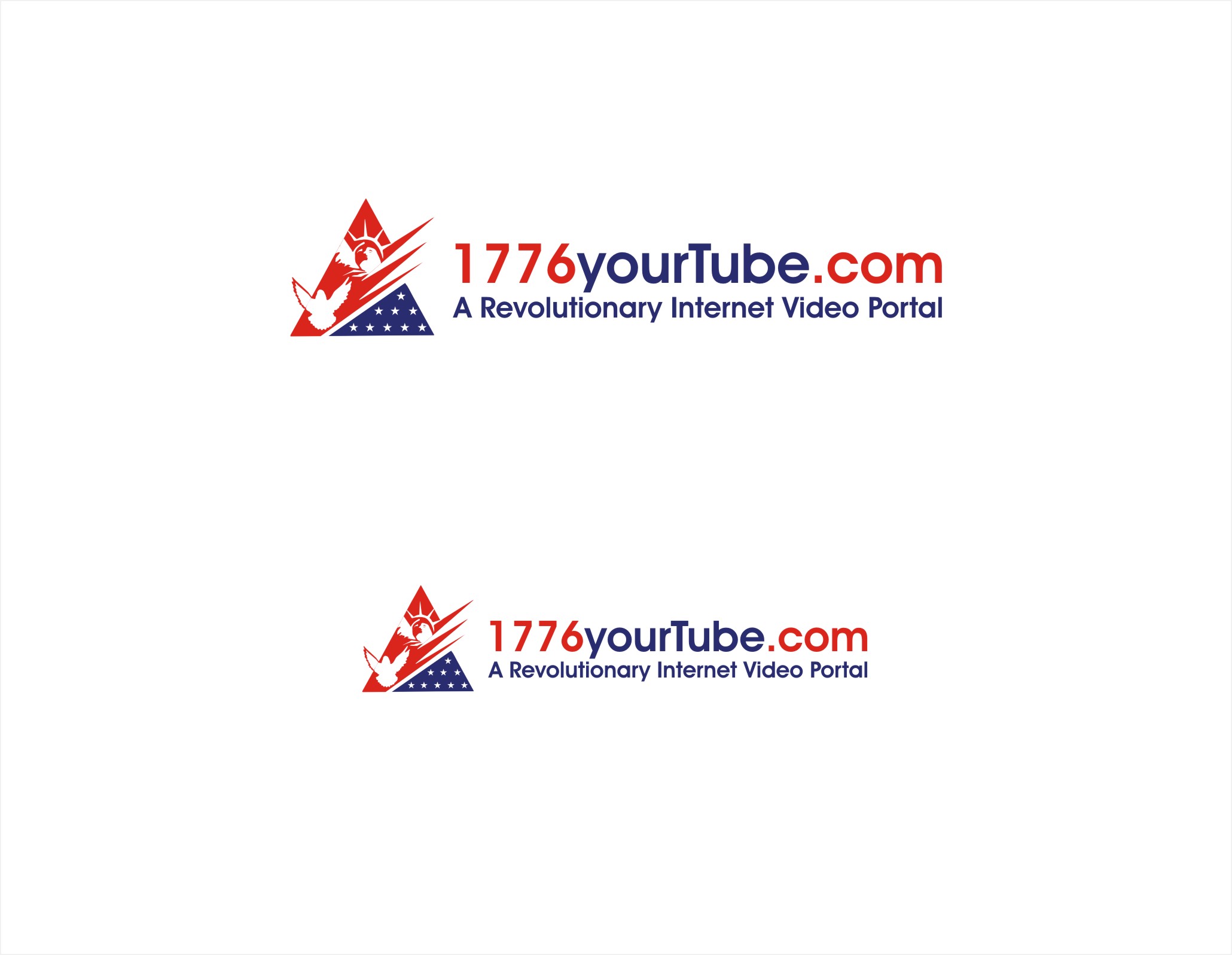 Logo Design entry 1711893 submitted by Tawatchai to the Logo Design for 1776YourTube.Com  run by SuperRandy2019