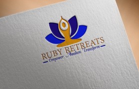 Logo Design entry 1713908 submitted by muzzha to the Logo Design for Ruby Retreats, LLC run by Jenny Fairbank