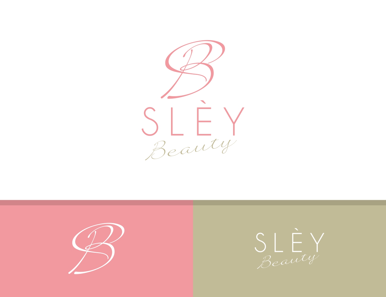 Logo Design entry 1714309 submitted by Farhan to the Logo Design for SLÈY Beauty  run by kmuch