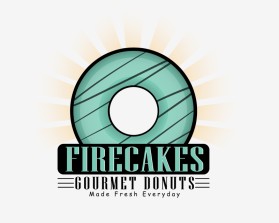 Logo Design Entry 1715191 submitted by logohub to the contest for Firecakes Donuts run by waldopacheco