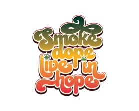 Logo Design entry 1715396 submitted by andrelopesdesigner to the Logo Design for Smoke Dope Live in Hope .com run by 3zero
