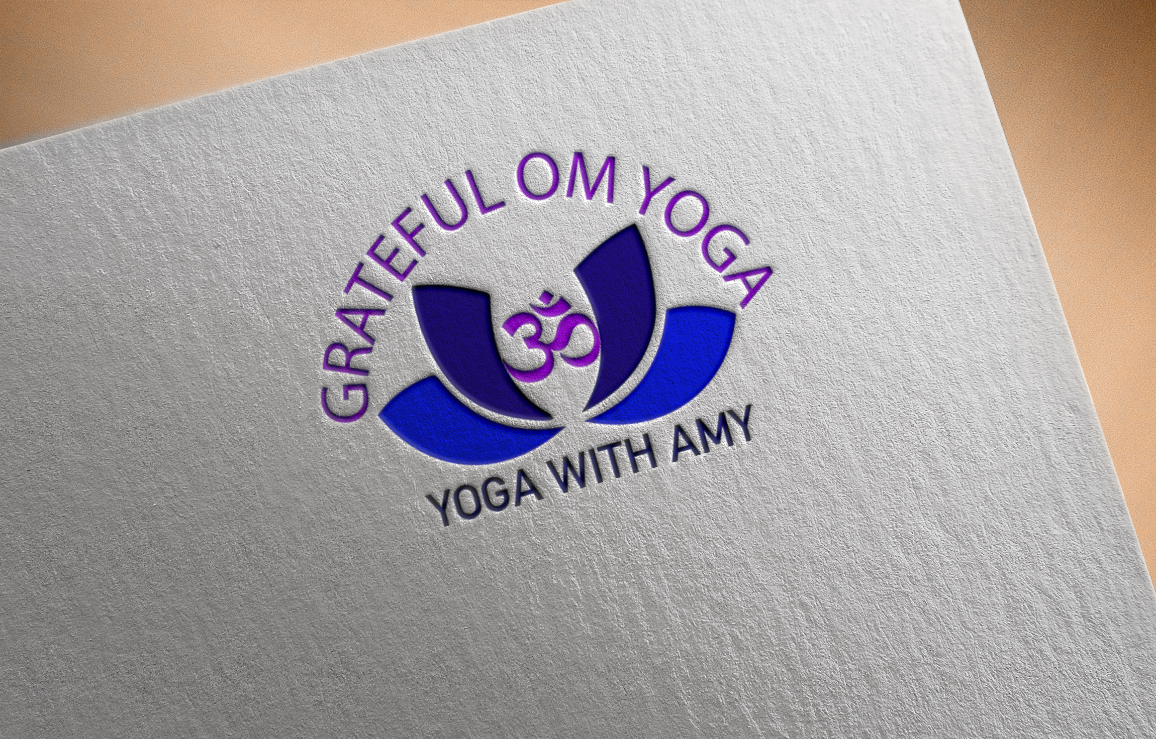 Logo Design entry 1715422 submitted by cyber to the Logo Design for Grateful Om Yoga run by YogaAmy