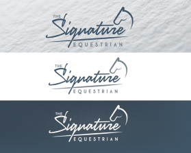 Logo Design entry 1717522 submitted by MRDesign to the Logo Design for The Signature Equestrian run by optimaequinellc