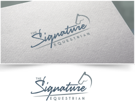 Logo Design entry 1717523 submitted by MRDesign to the Logo Design for The Signature Equestrian run by optimaequinellc
