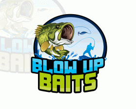 Logo Design entry 1718472 submitted by irnawan to the Logo Design for Blow Up Baits  run by WRMAC