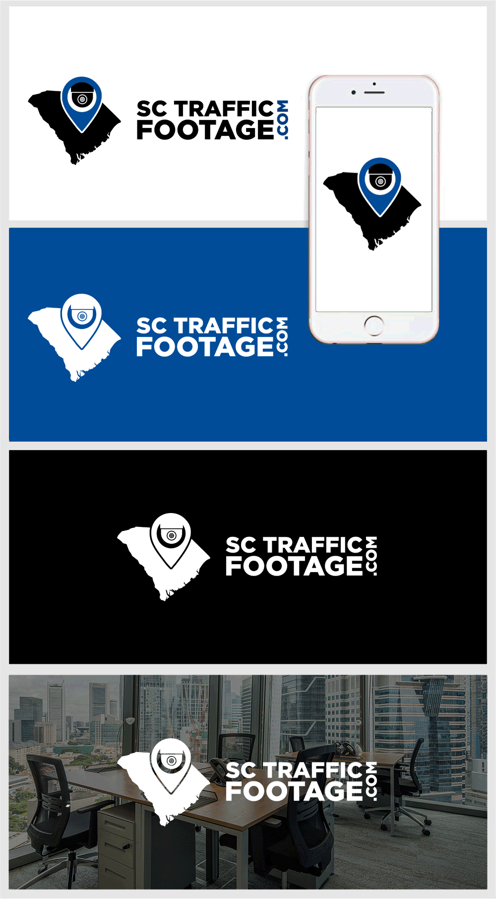 Logo Design entry 1719892 submitted by marsall to the Logo Design for www.SCTrafficFootage.com run by BHGooger