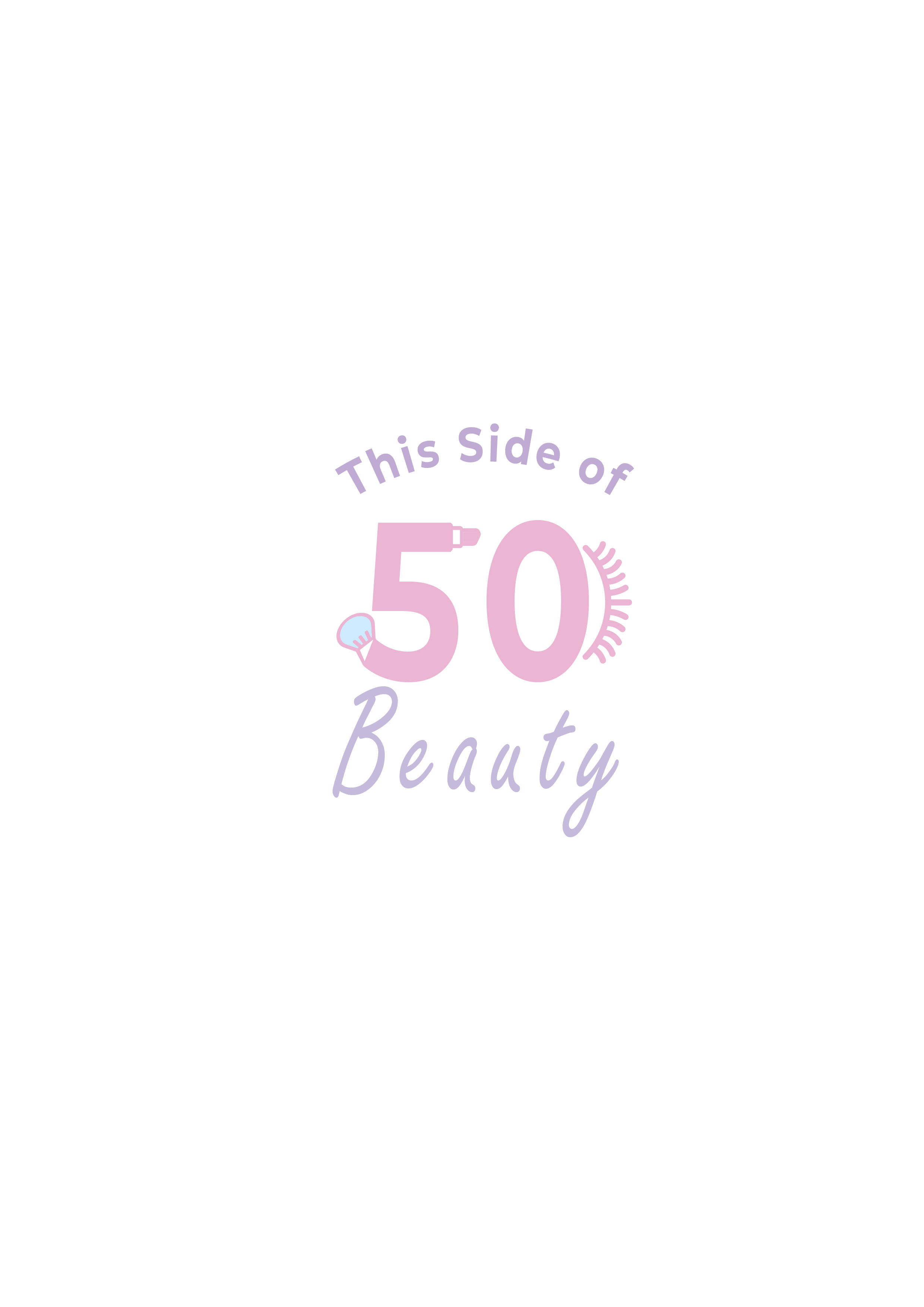 Logo Design entry 1720120 submitted by Lyonrres to the Logo Design for This Side of 50 Beauty run by votto51891
