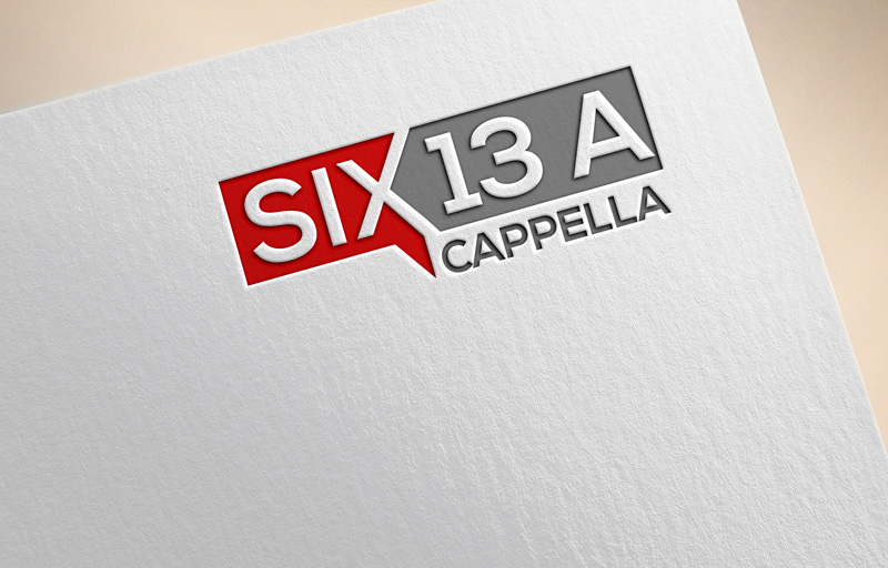Logo Design entry 1722913 submitted by MuhammadR to the Logo Design for "Six13" A Cappella run by pianoguy51