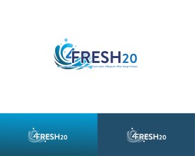 Logo Design entry 1722990 submitted by GRACE to the Logo Design for 4FresH20 run by mrpanerai