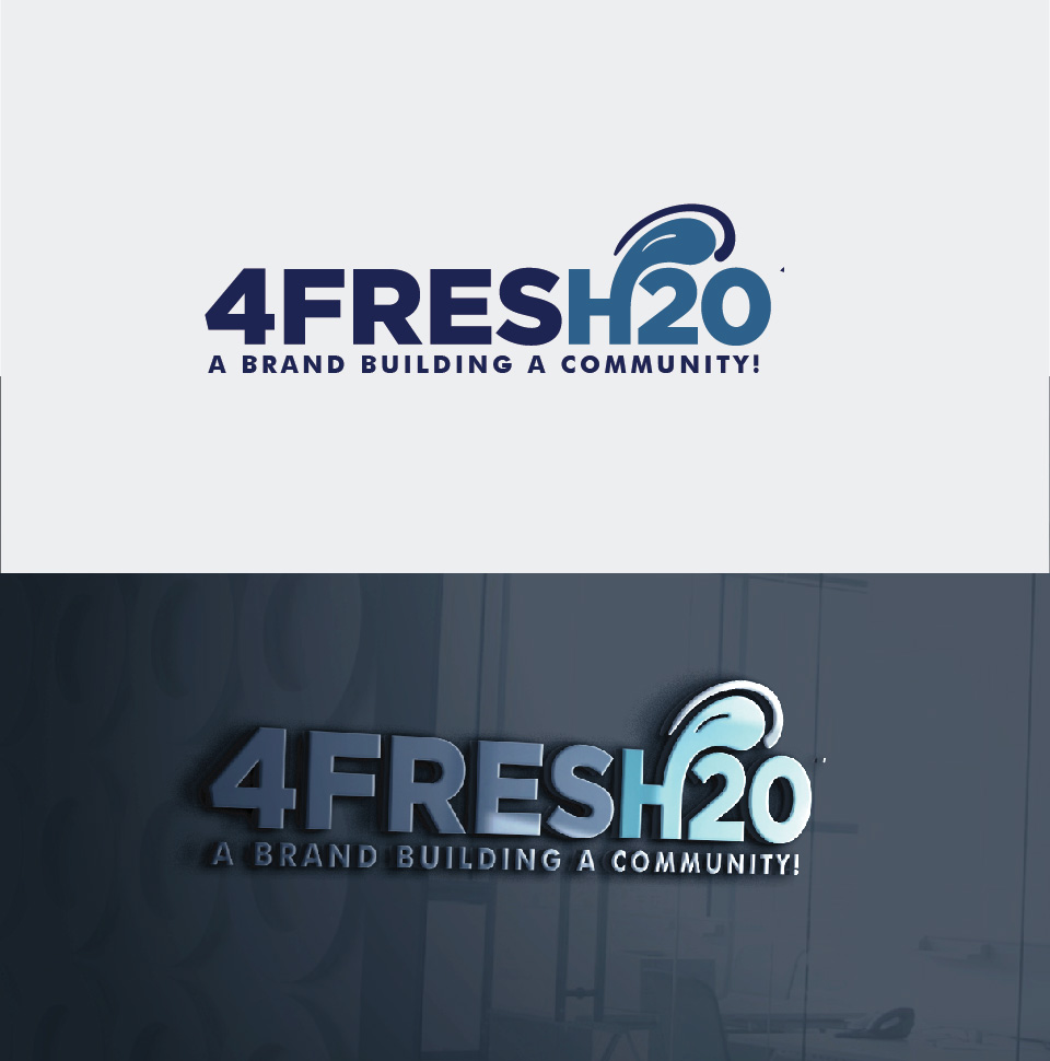 Logo Design entry 1723034 submitted by morearts to the Logo Design for 4FresH20 run by mrpanerai