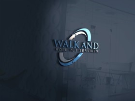 Logo Design entry 1724983 submitted by malangdesign to the Logo Design for Walk and Roll Pet Services run by ImaginationWoodworks