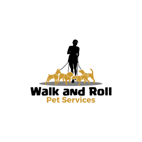 Logo Design entry 1724984 submitted by flousse to the Logo Design for Walk and Roll Pet Services run by ImaginationWoodworks