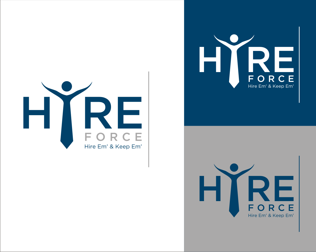 Logo Design entry 1725080 submitted by warnawarni to the Logo Design for Hyre Force run by MasterJere