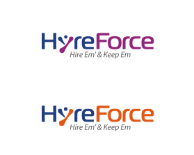Logo Design entry 1725081 submitted by arvin to the Logo Design for Hyre Force run by MasterJere
