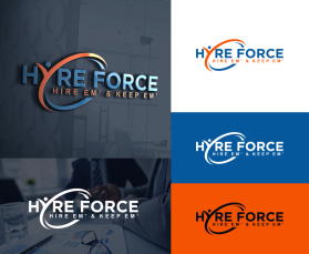 Logo Design entry 1725310 submitted by logo037 to the Logo Design for Hyre Force run by MasterJere