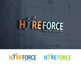 Logo Design Entry 1725317 submitted by creator41 to the contest for Hyre Force run by MasterJere