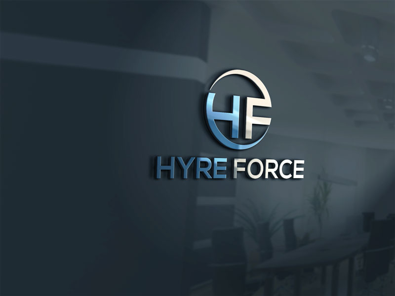 Logo Design entry 1725310 submitted by T2T to the Logo Design for Hyre Force run by MasterJere