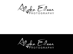 Logo Design entry 1725472 submitted by saga1109 to the Logo Design for Alysha Eileen Photography run by AlyshaEileenPhotography