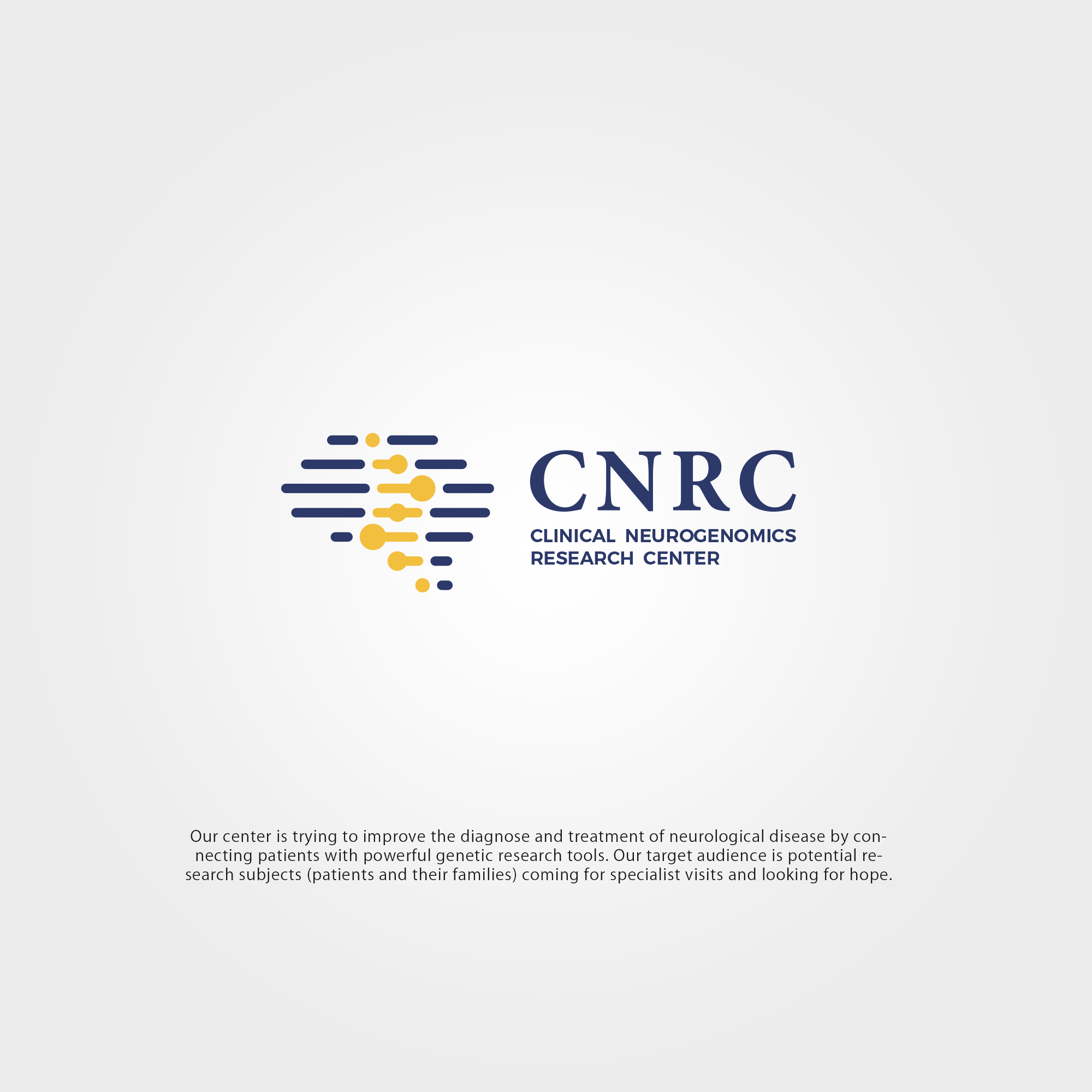 Logo Design entry 1725599 submitted by MartenVisser to the Logo Design for Clinical Neurogenomics Research Center run by 4dsgnHW19