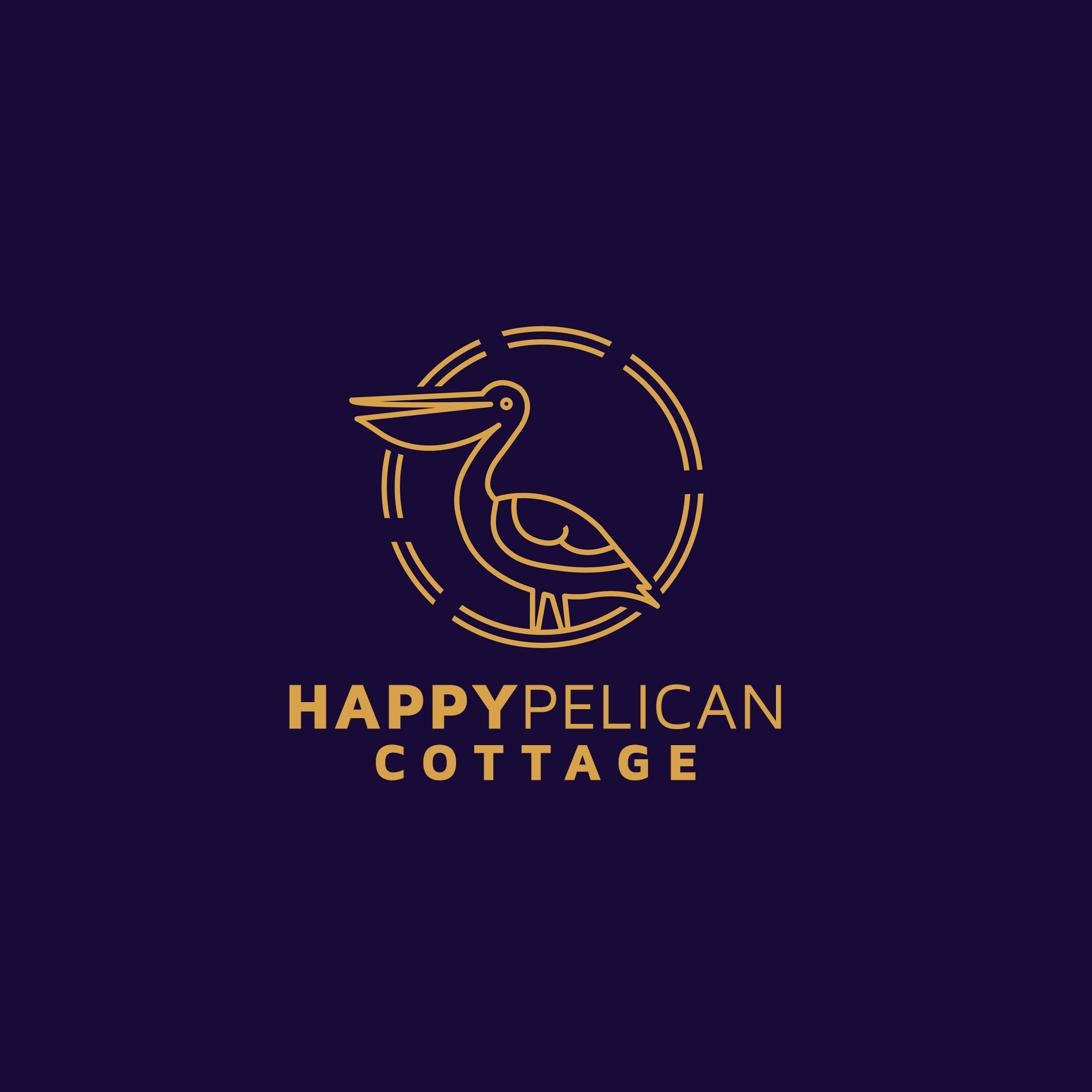 Logo Design entry 1725976 submitted by osman36 to the Logo Design for Happy Pelican Cottage run by mulcaheys
