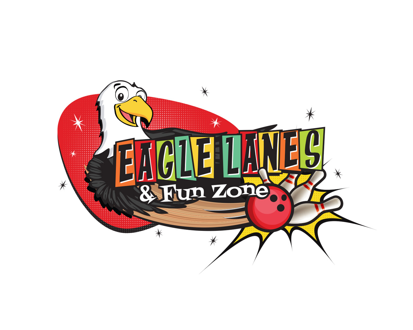 Logo Design entry 1726383 submitted by quimcey to the Logo Design for Eagle Lanes & Fun Zone run by bkbiermann@gmail.com