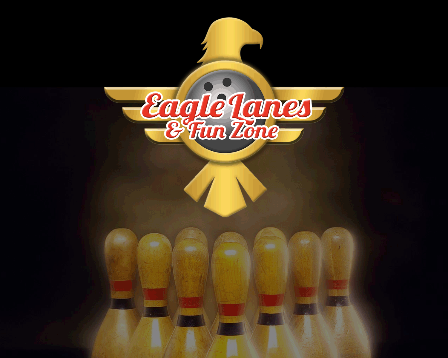 Logo Design entry 1726383 submitted by magimon to the Logo Design for Eagle Lanes & Fun Zone run by bkbiermann@gmail.com