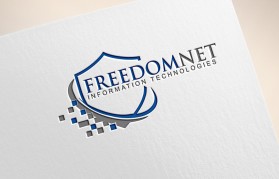 Logo Design entry 1726702 submitted by Design Rock to the Logo Design for FreedomNet information Technologies  run by pame6234