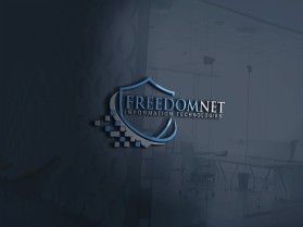 Logo Design entry 1726703 submitted by fancy to the Logo Design for FreedomNet information Technologies  run by pame6234