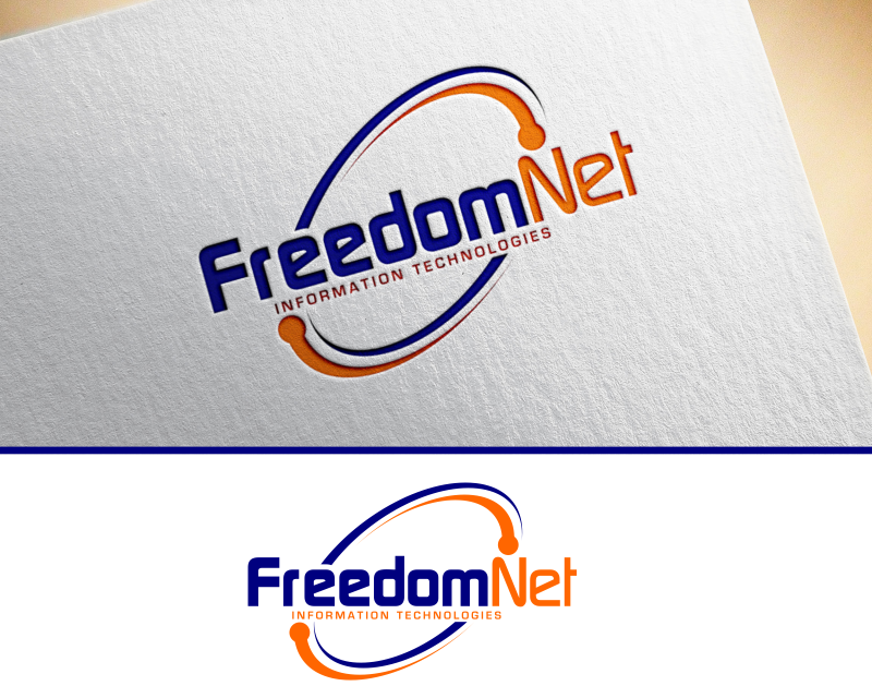 Logo Design entry 1726728 submitted by sella to the Logo Design for FreedomNet information Technologies  run by pame6234