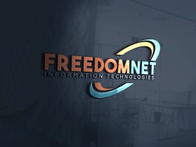 Logo Design entry 1726731 submitted by Sonia99 to the Logo Design for FreedomNet information Technologies  run by pame6234