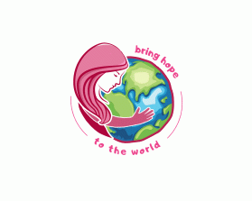 Logo Design entry 1728028 submitted by magimon to the Logo Design for https://www.kiva.org/team/bring_hope_to_the_world run by llangenhoven