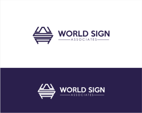 Logo Design entry 1728615 submitted by ikdesign to the Logo Design for World Sign Associates run by wsanetwork