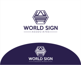 Logo Design entry 1728616 submitted by pingpong to the Logo Design for World Sign Associates run by wsanetwork