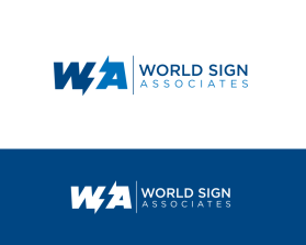 Logo Design entry 1728620 submitted by Mrs. DC to the Logo Design for World Sign Associates run by wsanetwork
