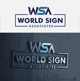 Logo Design entry 1728623 submitted by Mrs. DC to the Logo Design for World Sign Associates run by wsanetwork