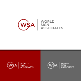 Logo Design entry 1728721 submitted by teponk to the Logo Design for World Sign Associates run by wsanetwork