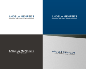 Business Card & Stationery Design Entry 1790482 submitted by REVIKA to the contest for Angela Menfee's Helping Hand run by aemenefee